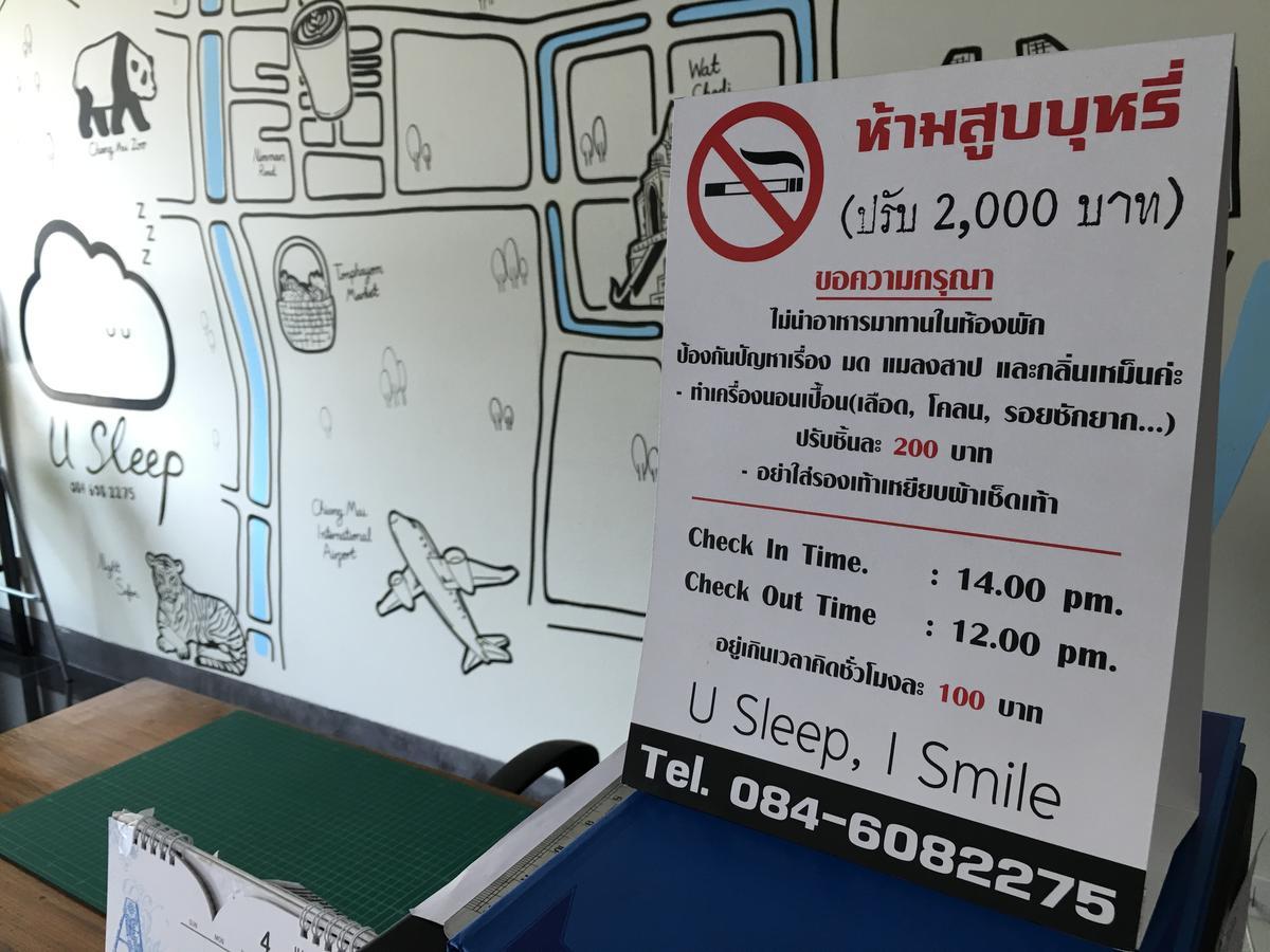 Hotel U Sleep Chiangmai Čiang Mai Exteriér fotografie